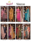 Simran Vol 1 By Saanvi Embroidery Cotton Dress Material Wholesale Market In Surat
